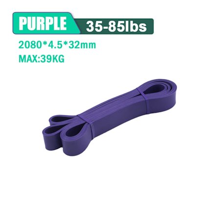 Tufft Latex Resistance Band Elastiskt Träning Styrka Pull-Ups Hjälpband Pilates Gym Fitness Styrketräning