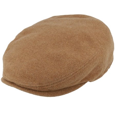 Stetson - Beige earflap Kasket - Kent Earflap Wool/Cashmere Flatcap @ Hatstore