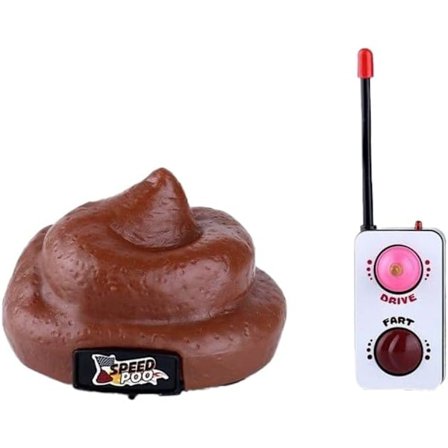 Fjärrstyrd Toalett Prank Bil - Rolig Aprilskämt Present