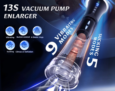 Vuxen: Ultimate Blowjob - Vibrating & Sucking Masturbator and Pump - Vuxen.dk: For ham