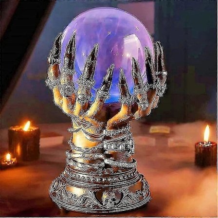 Ny Halloween Celestial Krystallkule Personlighet Magisk Deluxe Celestial Krystallkule Magisk Blinkende Ball Halloween Heks Krystallkule Halloween D...