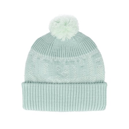 The North Face - Verde pom Beanie - Retro Cabin Beanie Muted Pine/Pale Pom @ Hatstore