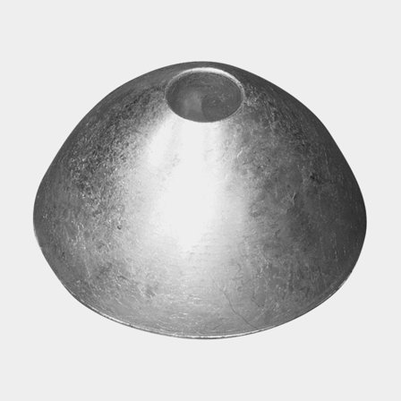 Anodo di zinco Tecnoseal, per elica, adatto per elica Flex o flod, Ø8.5/14.5 mm/Ø69.5 mm