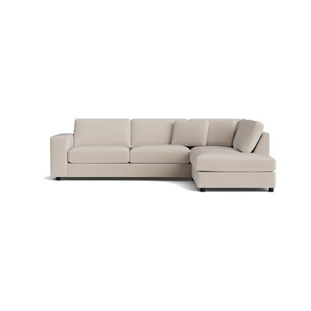 Oasis hjørnesofa, højrevendt - Lisboa Beige - 271x213x79 - Sofa, hjørnesofa
