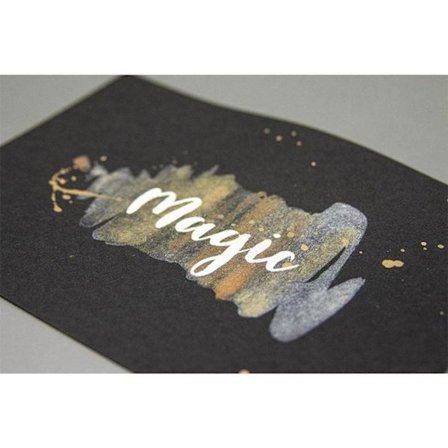 5 färg guld metallic akrylfärg