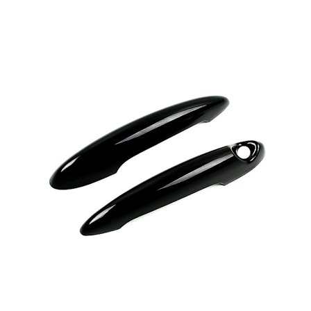 2 st Gloss Black Ytterdörrhandtag Bils Dörrhandtag För S R50 R52 R53 R55 R56 R57 R58 R59 R61