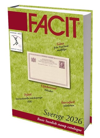 FACIT - Sverige 2026 - Frimærkekatalog