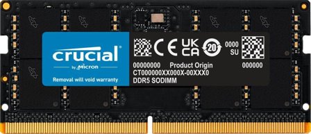 Crucial 48GB DDR5 (1x48GB) 5600MHz SODIMM CL46-45-45, 1.1V