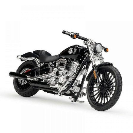 Maisto Harley Davidson 2016 Breakout Svart Motorsykkel 1:18