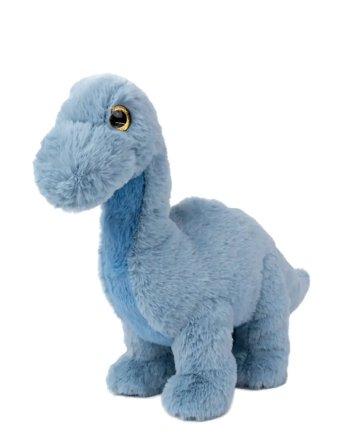 Teddykompaniet | Dino, Brachiosaurus, Blå, Stor | 40 CM