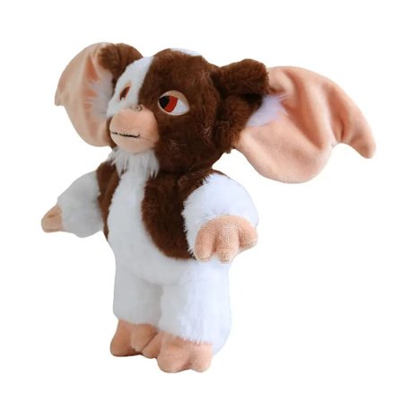 27 cm/10,6 tommer Gremlins Gizmo Plussjeleketøy Myk Fluffy Filmfigur Gremlins