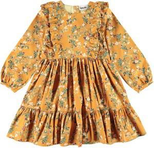Molo Bramble Gold Clea Dress 170/176 cm - Dresses - 170/176 cm - Orange - Mädchen