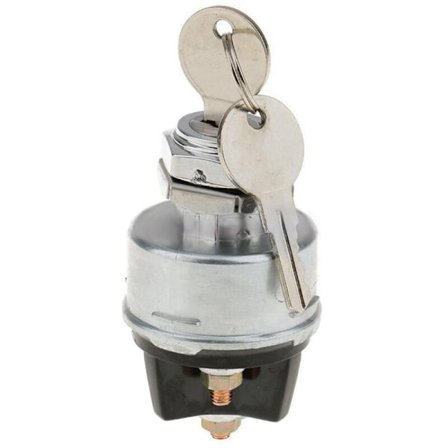 12V Universal Tændingslås med Nøgle Tænding Starter til Gaffeltruck Traktor