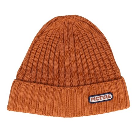 Picture - Orange Cuff Mütze - Ship Beanie Red Clay Cuff @ Hatstore