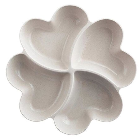 Bestikbakke Slik Nøddeplade Hvede Serveringsbakke Chips Serveringsbakke Desserttallerkener Opdelt Frugtbakke CN