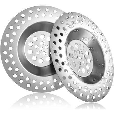 Rostfritt Stål Köksbänk Sil Plug, Plugghålsskydd,