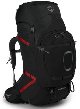 Osprey Aether Plus 85L Black