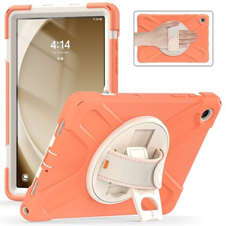 Mobilskal till Galaxy Tab A9 Plus Silikon Rotary Kickstand