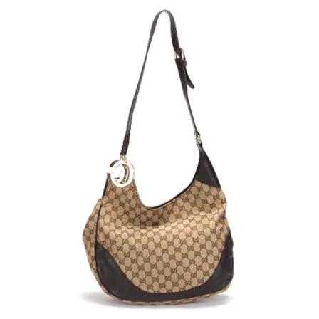 Gucci Vintage Pre-ownedCanvasgucci-bags Brun, Dame Vintage Tasker, Størrelse: ONE Size