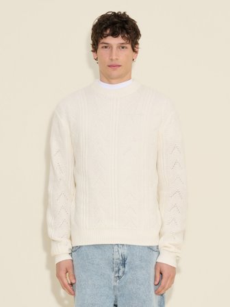 Holzweiler - Dery Sweater - White - Mens - Large