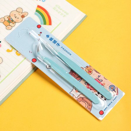 Antistatisk armbåge Rak pincett i rostfritt stål Form S