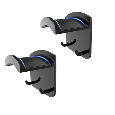 2 stk. hovedtelefonstander krog holder