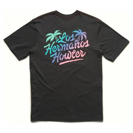 Howler T-Shirt Pocket Los Hermanos Fade Antique Black - M