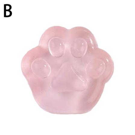 NYHET Fidget Toy Mini Squishy Toys Mochi Ice Block Stress Ball Toy pink one-size