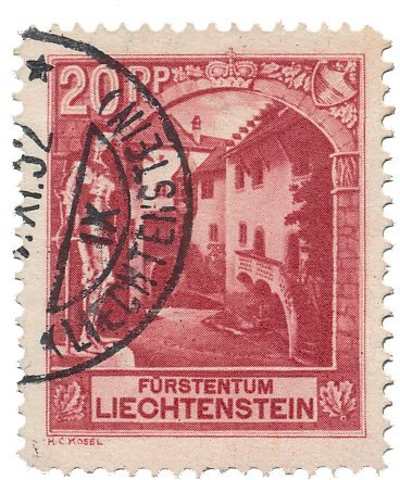 Liechtenstein 1930 - MICHEL 97 - Stemplet