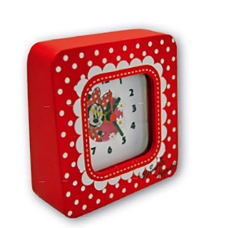 Minnie herätyskello puukotelolla herätyskello hiiri mimmi pigg