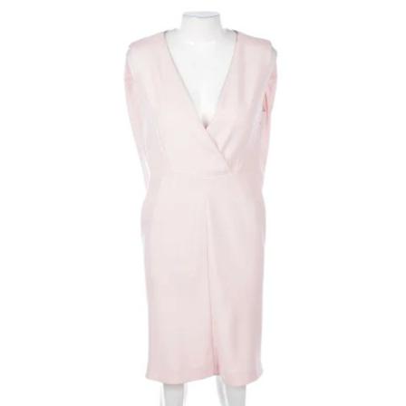 Balenciaga Vintage, Pre-owned Polyester dresses Roze, Dames, Maat:M