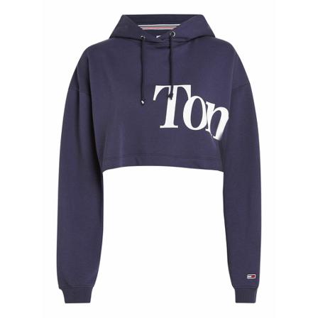 Tommy Jeans Hoodie Blå, Dame