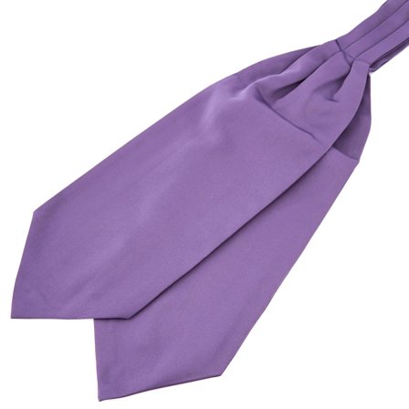 Light Purple Basic Cravat for Men - Cravats