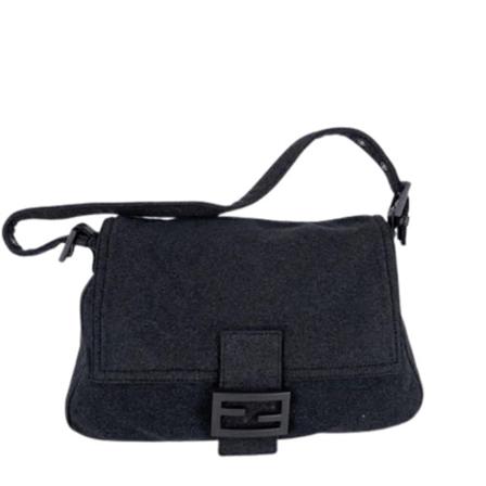 Fendi Vintage Pre-owned Felt fendi-Tass , Grijs , Dames , Maat: ONE Size Vintage Tassen