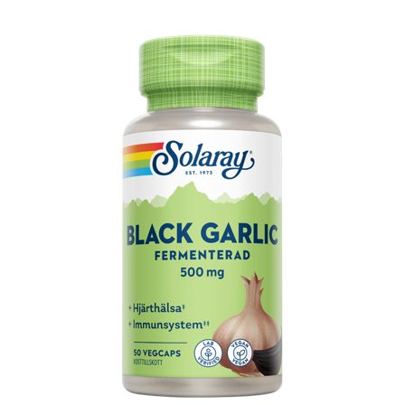 Solaray Svart Hvidløg 50 kapsler