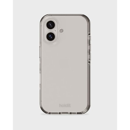 holdit iPhone 16 Mobilskal Seethru Vit