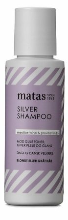 Matas Striber Silver Shampoo til Gråt og Blondt Hår 75 ml, Hår, Shampoo, Silver Shampoo