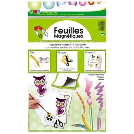 12 magnetiske ark til print