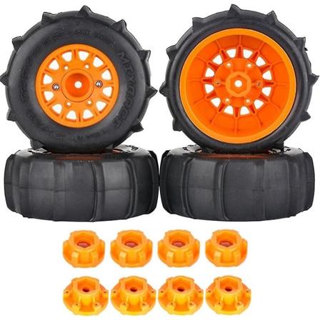 Nytt 4st 116mm 1/8 1/10 Short Course Truck Sand Tire Wheel,3
