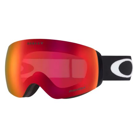 Schneemobilbrillen Oakley Flight Deck M Matt Schwarz Riemen Matt Schwarz