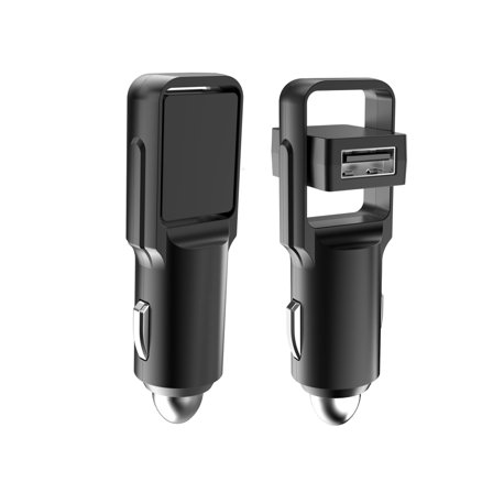 REALPOWER 2-Port USB Car Charger slim 24er Verkaufsdisplay