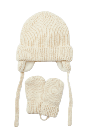 RIKIKI Mössa och vantar JAX Mössor Vit 42/44