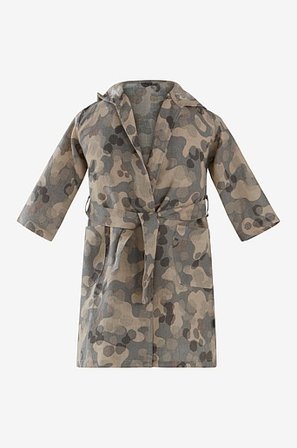 Jotex - Mini Szlafrok w Romiarze 122/128 Szary - CARA - Kup Szlafroki iręczniki dla dzieci firmy Jotex