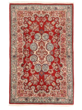 Persian Sarouk Rug 127X201 Dark Red/Brown (Wool, Persia/Iran)