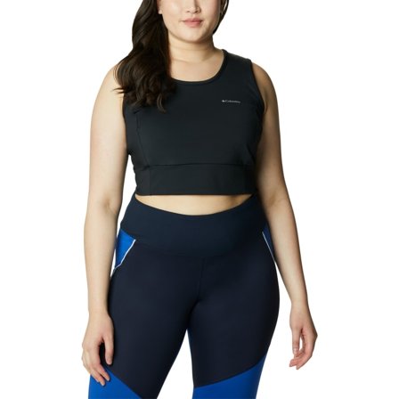 Columbia Montrail Women ́s Windgates II Cropped Tank Women Short sleeved fitness sweater Black M