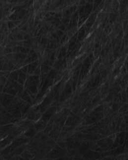 Garn Kid Silk Schwarz