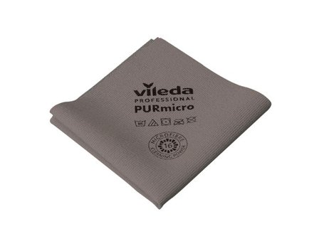 Vileda Microfiberduk PURmicro Active grå 5/fp - Lyreco - Städ och hygien - Städdukar och diskdukar - Städdukar - Mikro