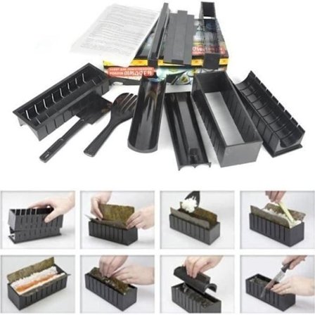 TE Sushi Kit Riisimuottisetti Sushirullille 10 kpl - TENHP0220A0341