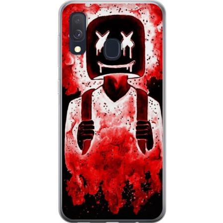 Samsung Galaxy A40 Gennemsigtig cover Fortnite Marshmello