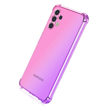 Skyddande Silikonskal (floveme) - Samsung Galaxy A13 4g Rosa/lila